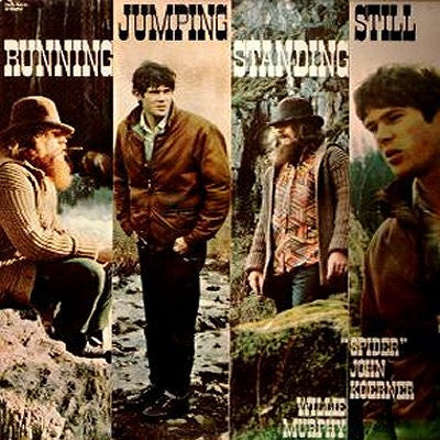 "Spider" John Koerner* & Willie Murphy : Running, Jumping, Standing Still (LP, Album, Promo)