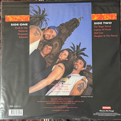 Exhorder : Slaughter In The Vatican (LP, Album, Ltd, Num, RE, Cry)