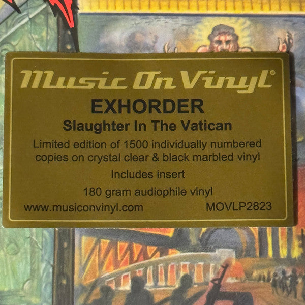 Exhorder : Slaughter In The Vatican (LP, Album, Ltd, Num, RE, Cry)