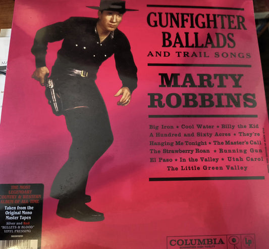 Marty Robbins : Gunfighter Ballads And Trail Songs (LP, Album, Mono, RE, Sil)