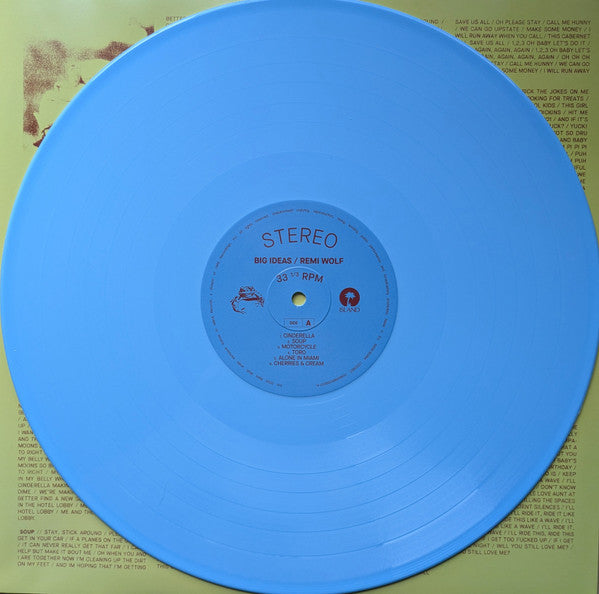 Remi Wolf : Big Ideas (LP, Album, Ltd, Bab)