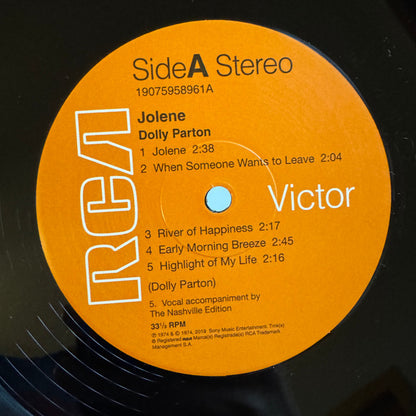 Dolly Parton : Jolene (LP, Album, RE, 140)