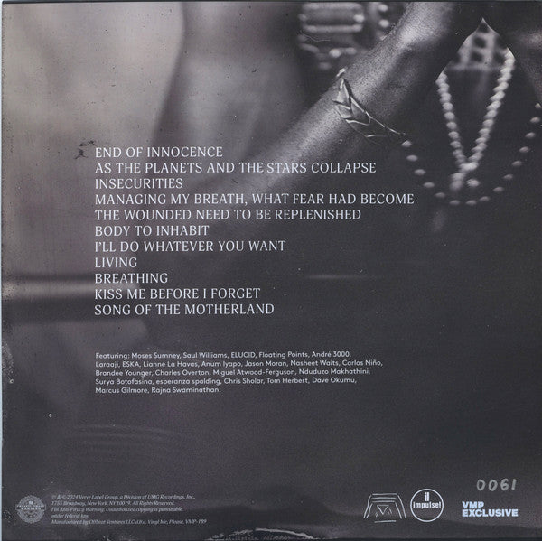 Shabaka Hutchings : Perceive Its Beauty, Acknowledge Its Grace (2xLP, Album, Club, Ltd, Num, 180)