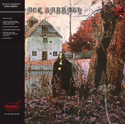 Black Sabbath : Black Sabbath (LP, Album, Ltd, RE, 180)