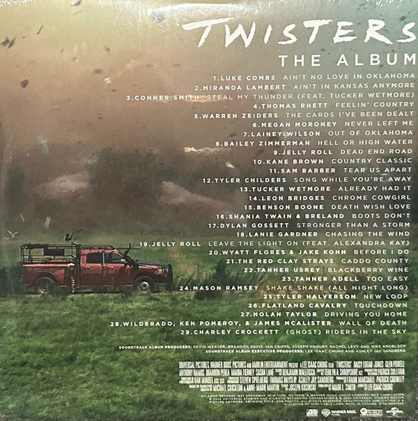 Various : Twisters: The Album (2xLP, Album, Ltd, Tra)