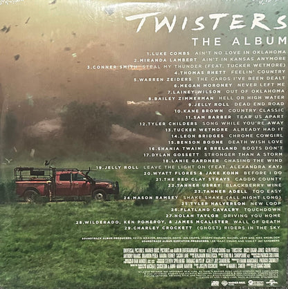 Various : Twisters: The Album (2xLP, Album, Ltd, Tra)