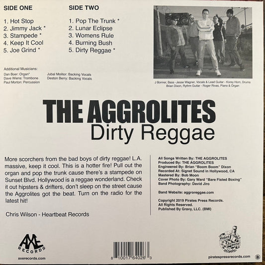 The Aggrolites : Dirty Reggae (LP, Album, Ltd, RE, Tra)