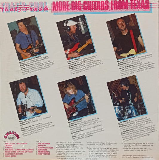 More Big Guitars From Texas* : That's Cool, That's Trash (LP, Album)