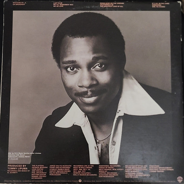 George Benson : Weekend In L.A. (2xLP, Album, Club, Gat)