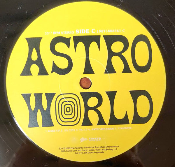 Travis Scott (2) : Astroworld (2xLP, Album, RE)