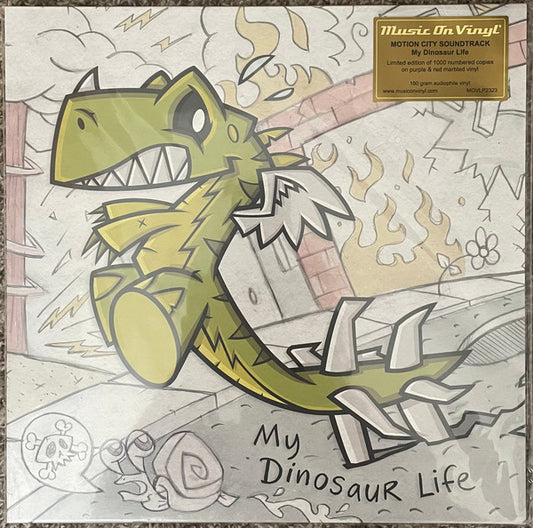 Motion City Soundtrack : My Dinosaur Life (LP, Album, Ltd, Num, RE, RP, Pur)