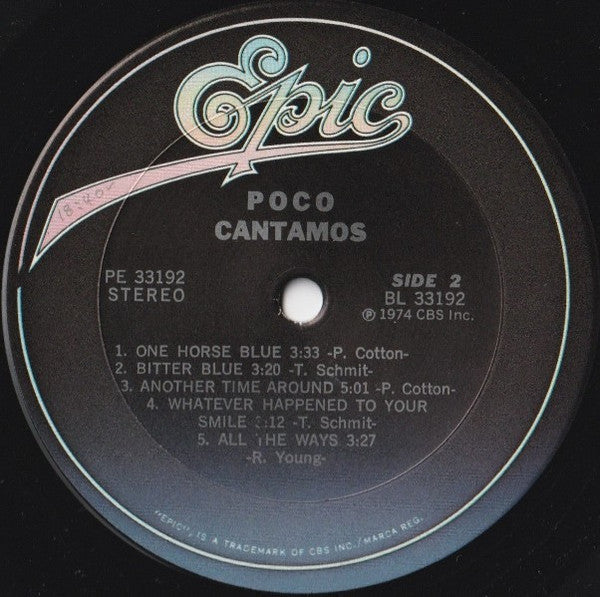 Poco (3) : Cantamos (LP, Album, RE)
