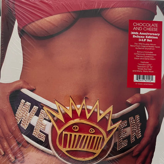 Ween : Chocolate And Cheese (2xLP, Album, RE, RM + LP + Album, Dlx, 30t)
