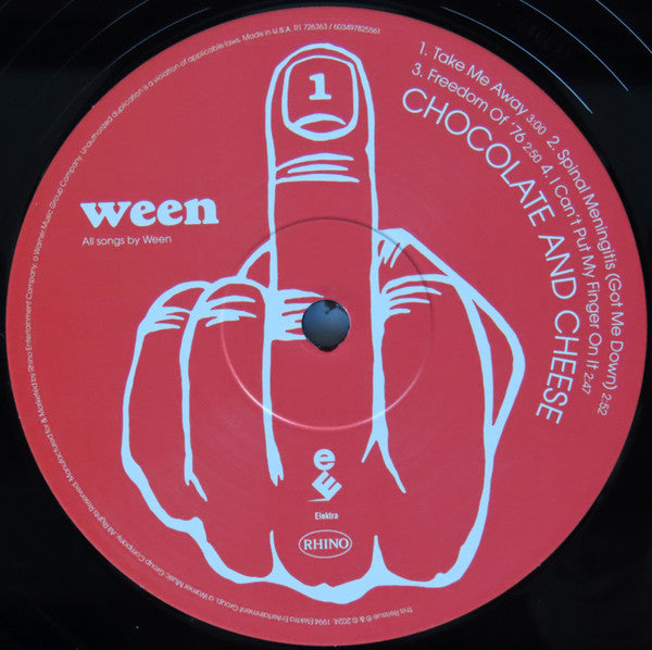Ween : Chocolate And Cheese (2xLP, Album, RE, RM + LP + Album, Dlx, 30t)
