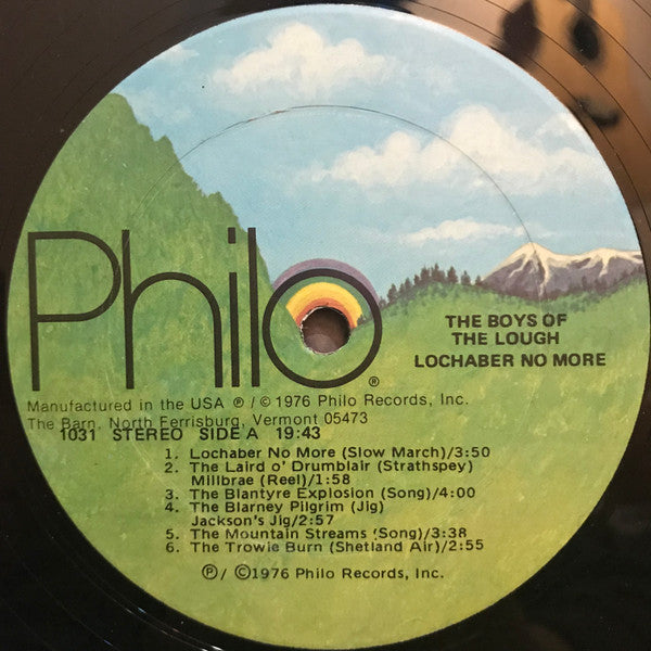 The Boys Of The Lough : Lochaber No More (LP, Album)