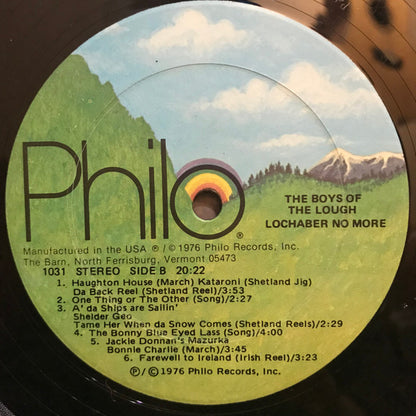 The Boys Of The Lough : Lochaber No More (LP, Album)