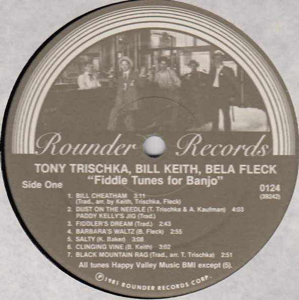 Tony Trischka, Bill Keith & Bela Fleck* : Fiddle Tunes For Banjo (LP, Album)