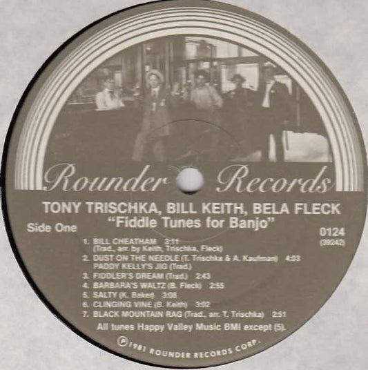 Tony Trischka, Bill Keith & Bela Fleck* : Fiddle Tunes For Banjo (LP, Album)