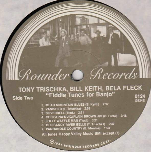 Tony Trischka, Bill Keith & Bela Fleck* : Fiddle Tunes For Banjo (LP, Album)