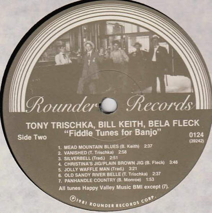 Tony Trischka, Bill Keith & Bela Fleck* : Fiddle Tunes For Banjo (LP, Album)