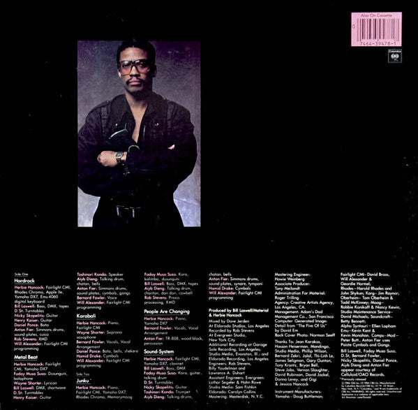 Herbie Hancock : Sound-System (LP, Album, Pit)