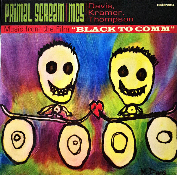 Primal Scream / MC5 / Davis*, Kramer*, Thompson* : Music From The Film "Black To Comm" (LP, Album, Dlx, Ltd, Red)