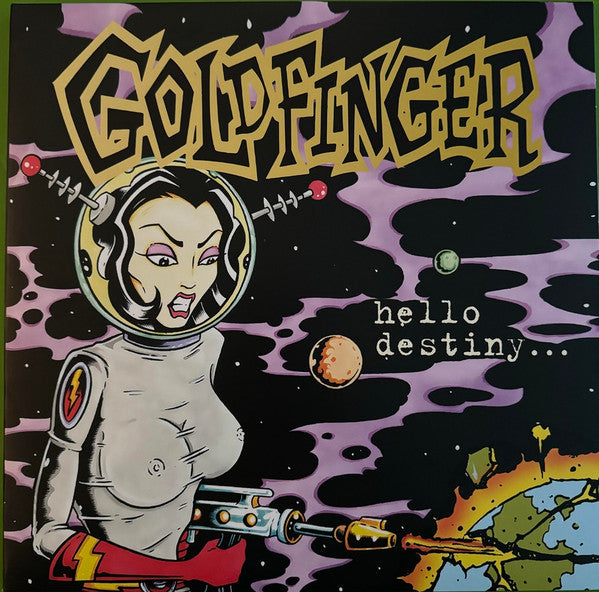 Goldfinger (7) : Hello Destiny (LP, Album, Ltd, RE, Pur)