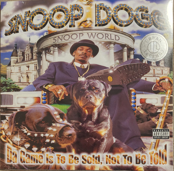 Snoop Dogg : Da Game Is To Be Sold, Not To Be Told (2xLP, Album, Ltd, M/Print, RE, Bla)
