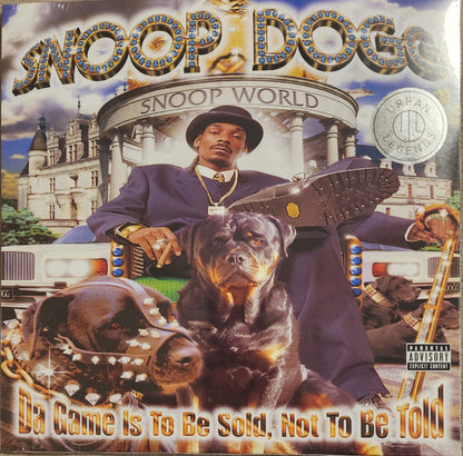 Snoop Dogg : Da Game Is To Be Sold, Not To Be Told (2xLP, Album, Ltd, M/Print, RE, Bla)