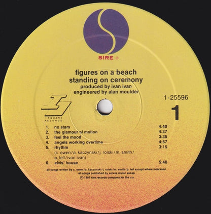 Figures On A Beach : Standing On Ceremony (LP, Album, Spe)