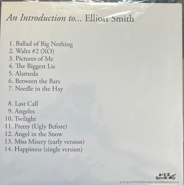 Elliott Smith : An Introduction To Elliott Smith (LP, Comp, Ltd, Sil)