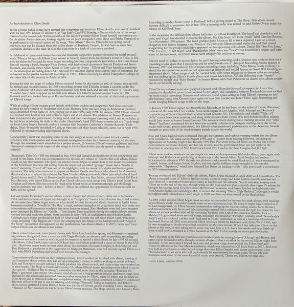 Elliott Smith : An Introduction To Elliott Smith (LP, Comp, Ltd, Sil)