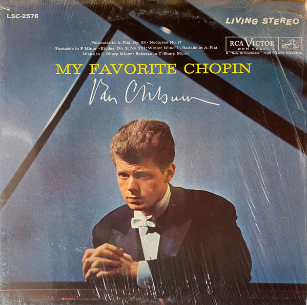 Van Cliburn, Chopin* : My Favorite Chopin (LP, RE, Ind)