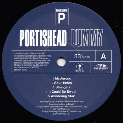 Portishead : Dummy (LP, Album, RE, RP, 180)