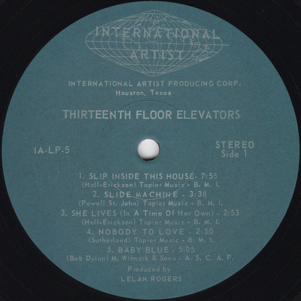 13th Floor Elevators : Easter Everywhere  (LP, Album, RE, RM, Hal)