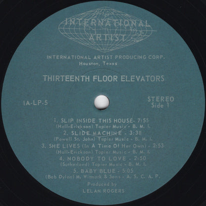 13th Floor Elevators : Easter Everywhere  (LP, Album, RE, RM, Hal)