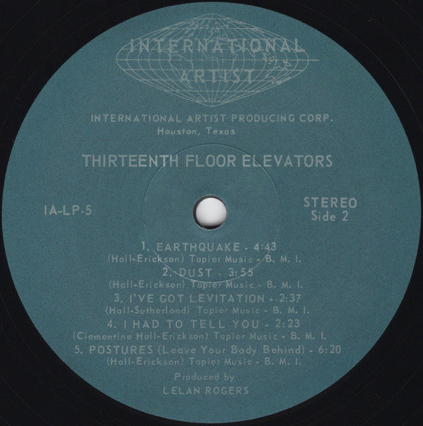 13th Floor Elevators : Easter Everywhere  (LP, Album, RE, RM, Hal)