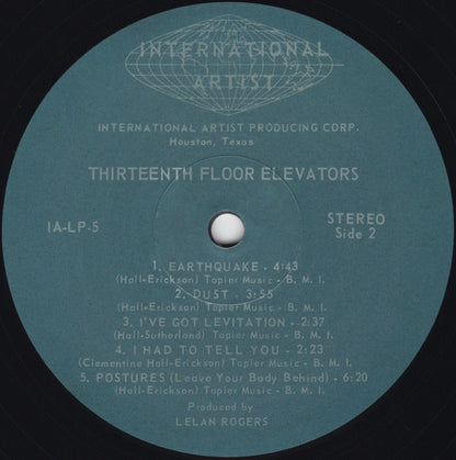 13th Floor Elevators : Easter Everywhere  (LP, Album, RE, RM, Hal)