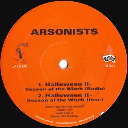 Arsonists* : Backdraft / Halloween II - Season Of The Witch (12")