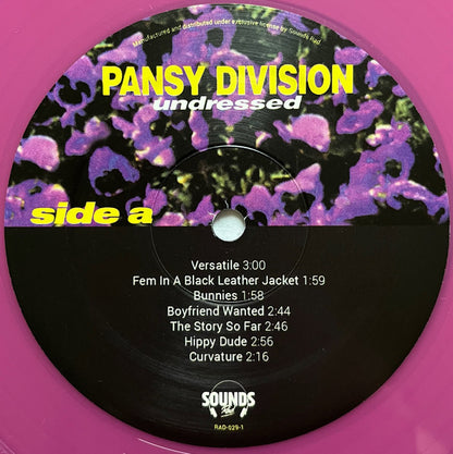 Pansy Division : Undressed (LP, Album, RE, Vio)