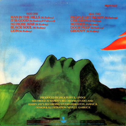Burning Spear : Man In The Hills (LP, Album, RE, Kee)