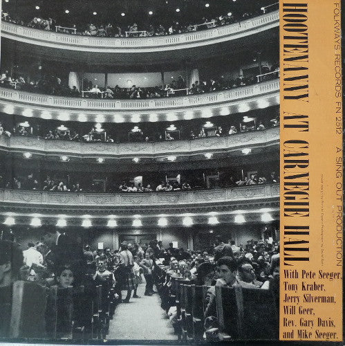 Various : Hootenanny At Carnegie Hall (LP, Album, RE, 121)