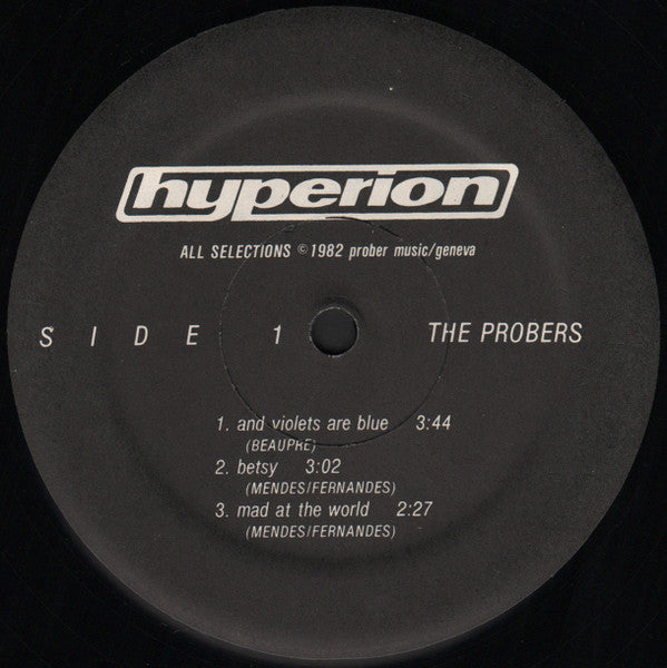 The Probers : Mad At The World (12", EP)