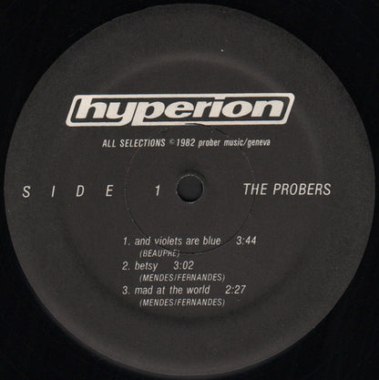The Probers : Mad At The World (12", EP)