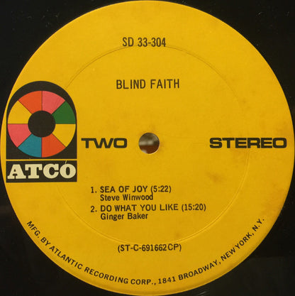 Blind Faith (2) : Blind Faith (LP, Album, CP )