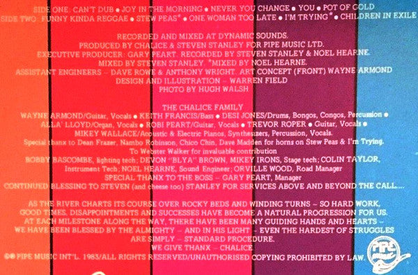 Chalice (3) : Standard Procedure (LP, Album)