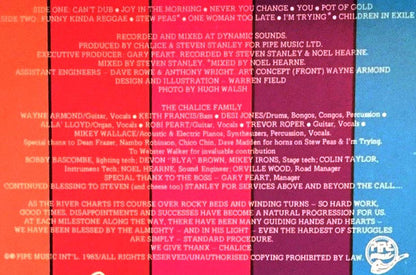 Chalice (3) : Standard Procedure (LP, Album)