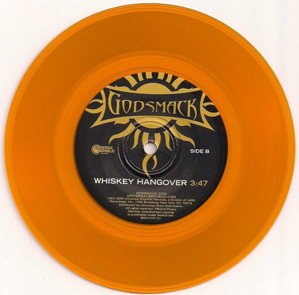 Godsmack : Cryin' Like A Bitch! (7", Single, Ora)