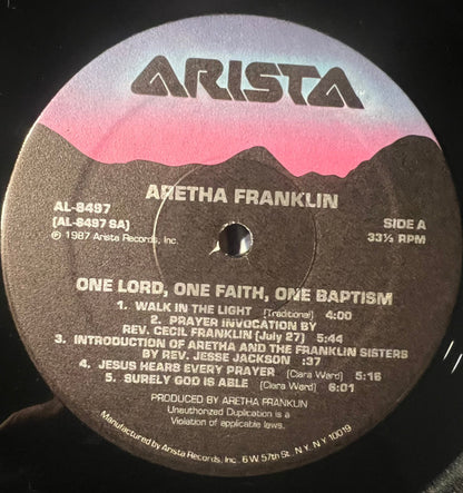 Aretha Franklin : One Lord, One Faith, One Baptism (2xLP, Album, Ele)