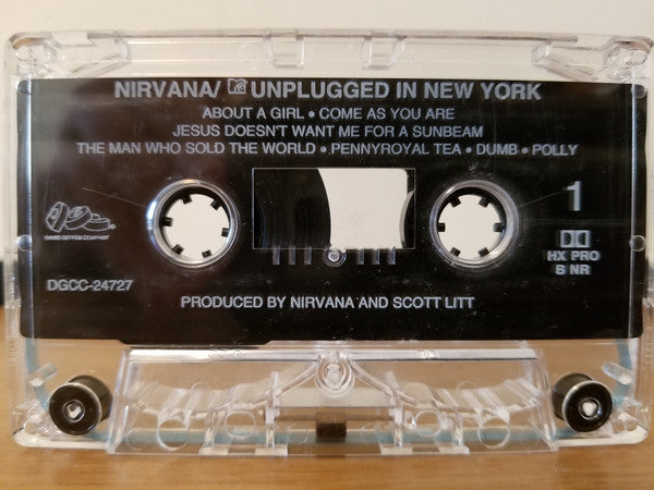 Nirvana : MTV Unplugged In New York (Cass, Album, Dol)